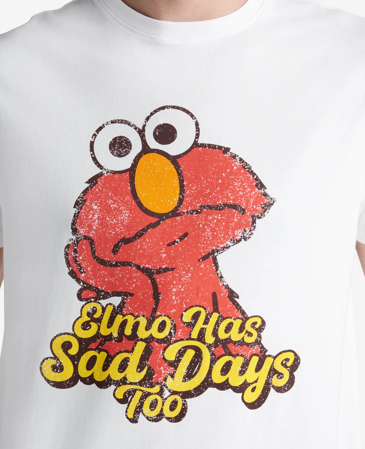 Sesame Street Adult Elmo Organic T-Shirt