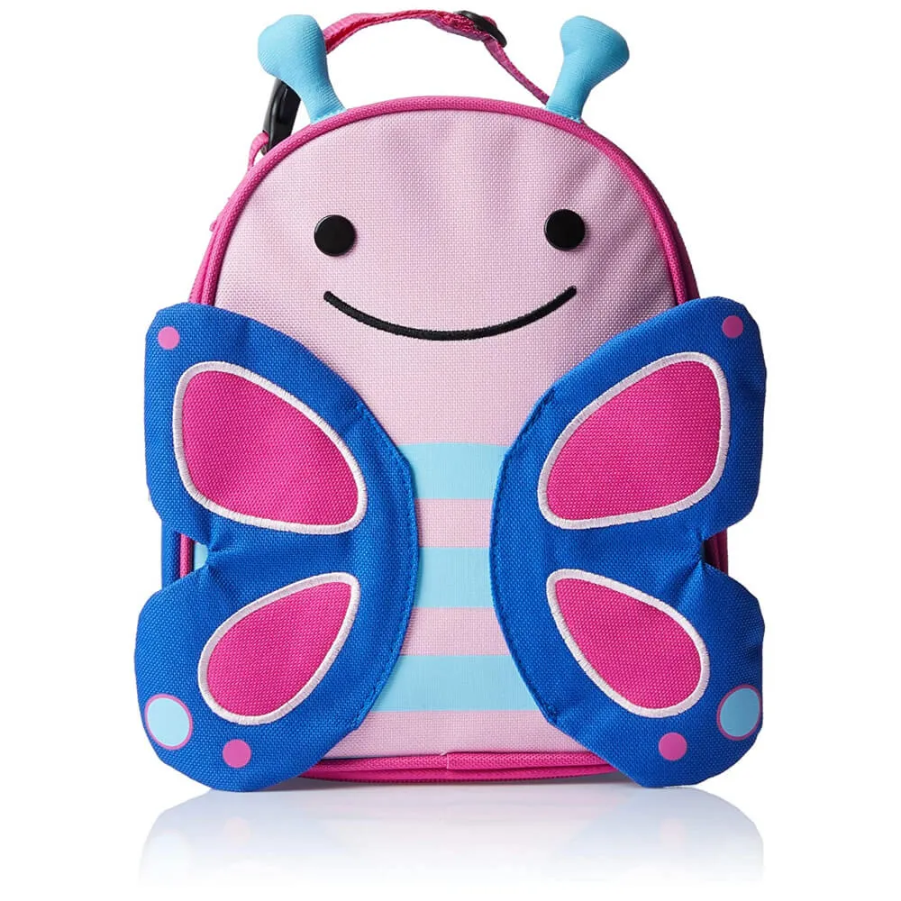 Skip Hop Zoo Lunchie Insulated Kids Lunch Bag, Butterfly for Kids Ages 3 