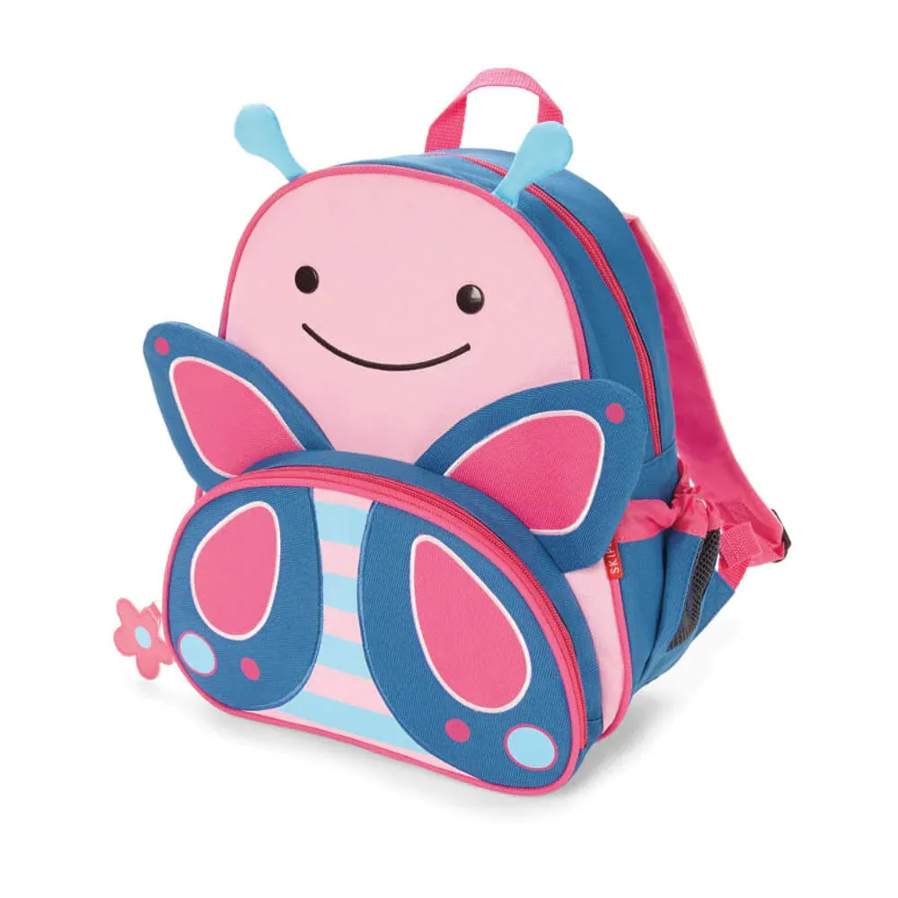 Skip Hop Zoo Lunchie Insulated Kids Lunch Bag, Butterfly for Kids Ages 3 