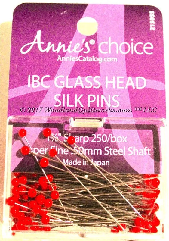 Super Fine Glass Head Pins