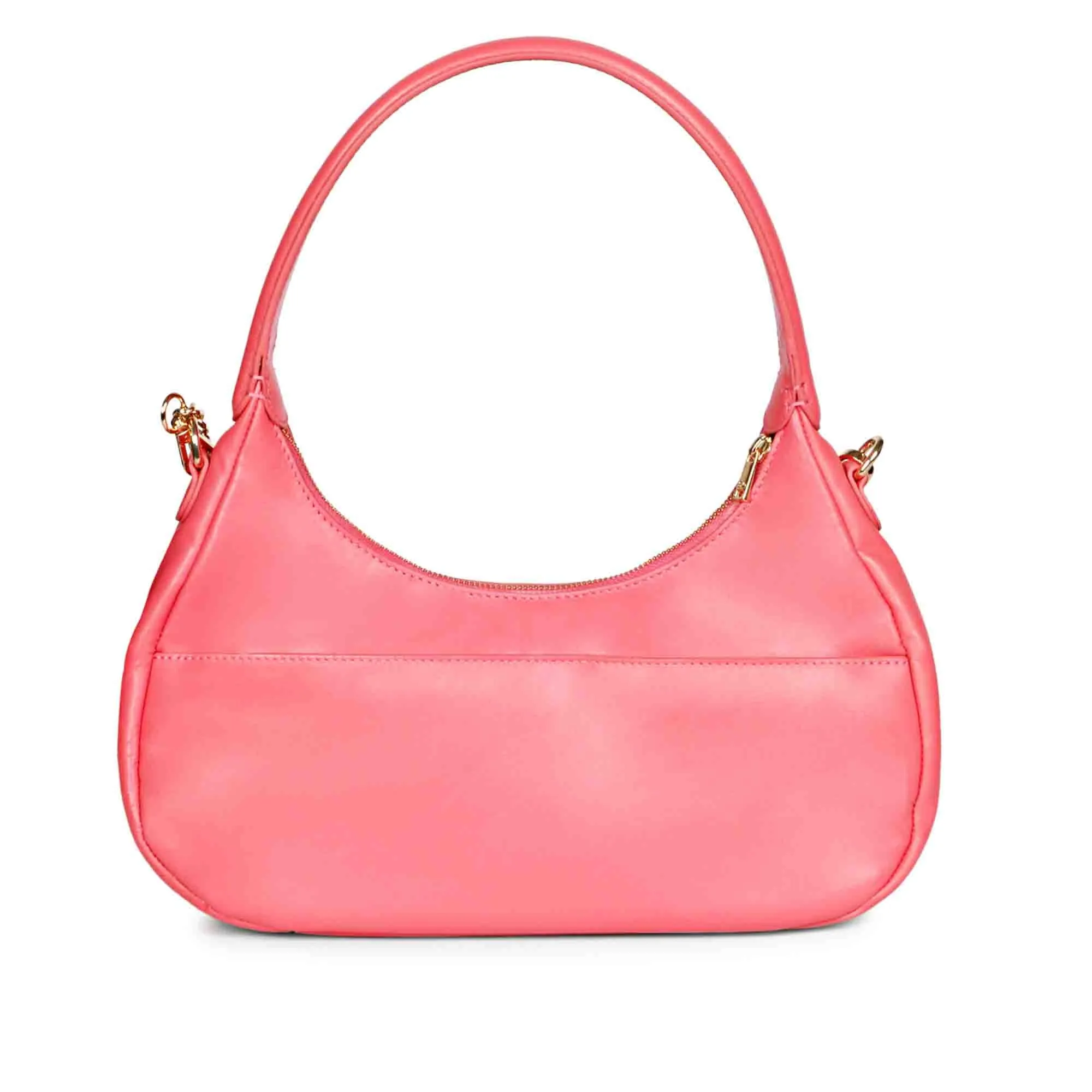 Tesorina Coral Hand Woven Leather Hobo Bags