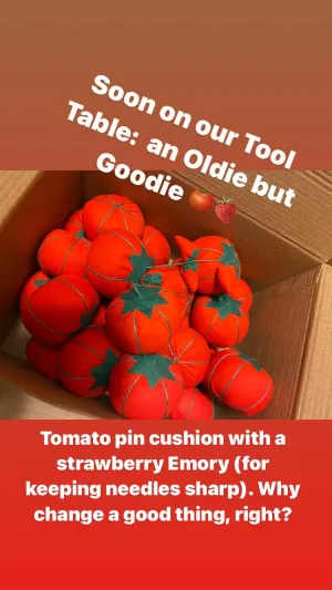 Tomato Pin Cushion