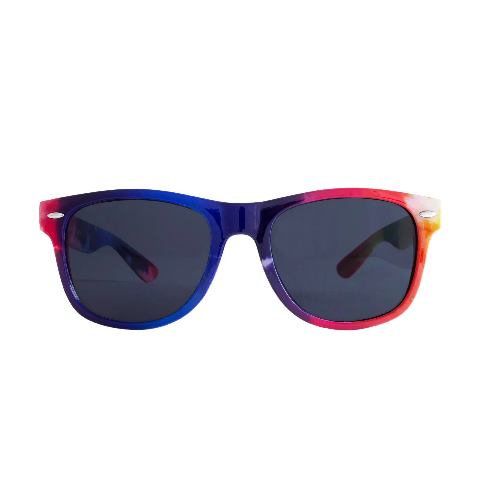 Trippy Tie Dye Wayfarer Style Sunglasses