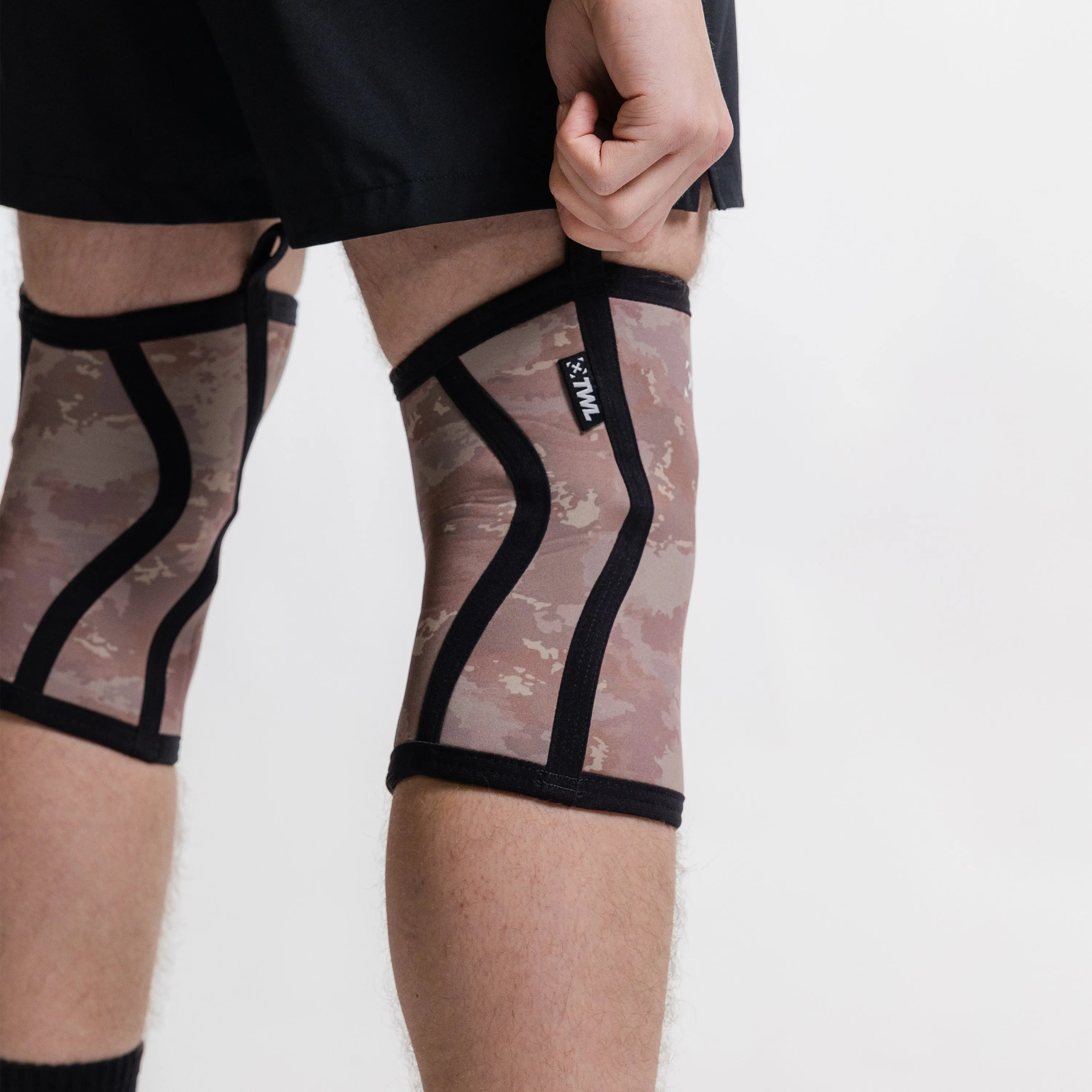 TWL - EVERYDAY KNEE SLEEVES (PAIR) - 5MM - TERRAIN CAMO