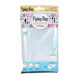 UBL Pipping Bag Disposable 12pc